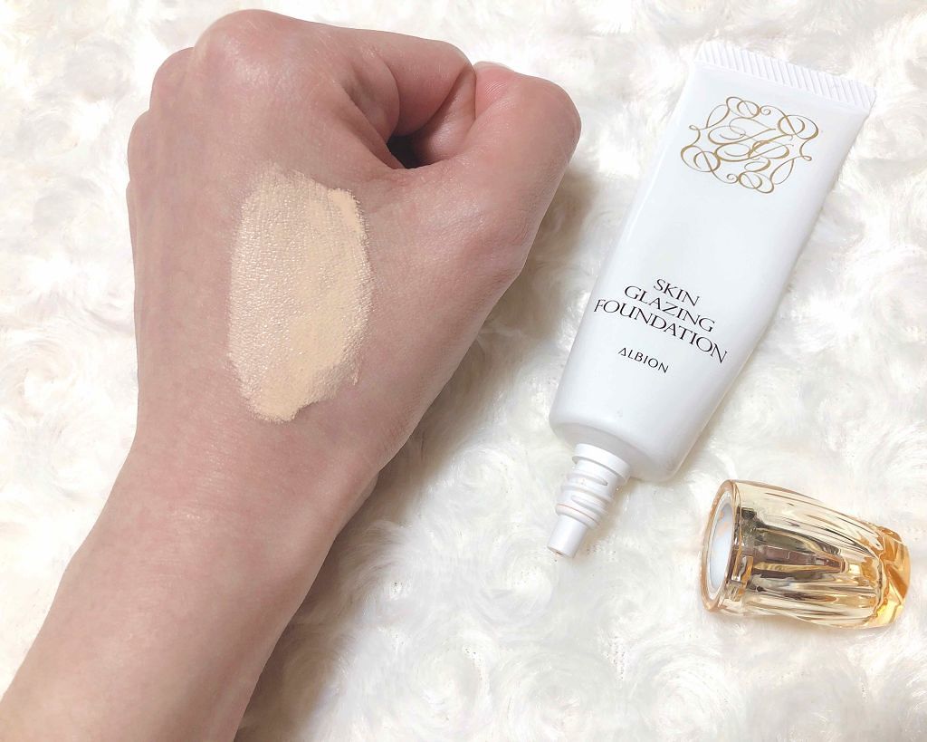 アルビオン スキングレイジング ファンデーション/ALBION/リキッドファンデーションを使ったクチコミ（2枚目）