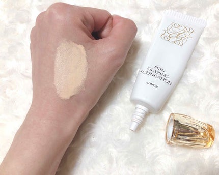 アルビオン スキングレイジング ファンデーション/ALBION/リキッドファンデーションを使ったクチコミ(2枚目)