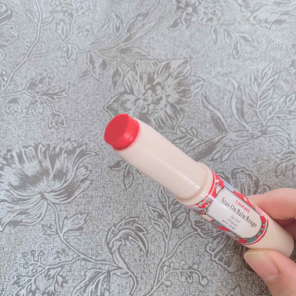 ステイオンバームルージュ 12 リトルプラムキャンディ/キャンメイク/口紅を使ったクチコミ（2枚目）