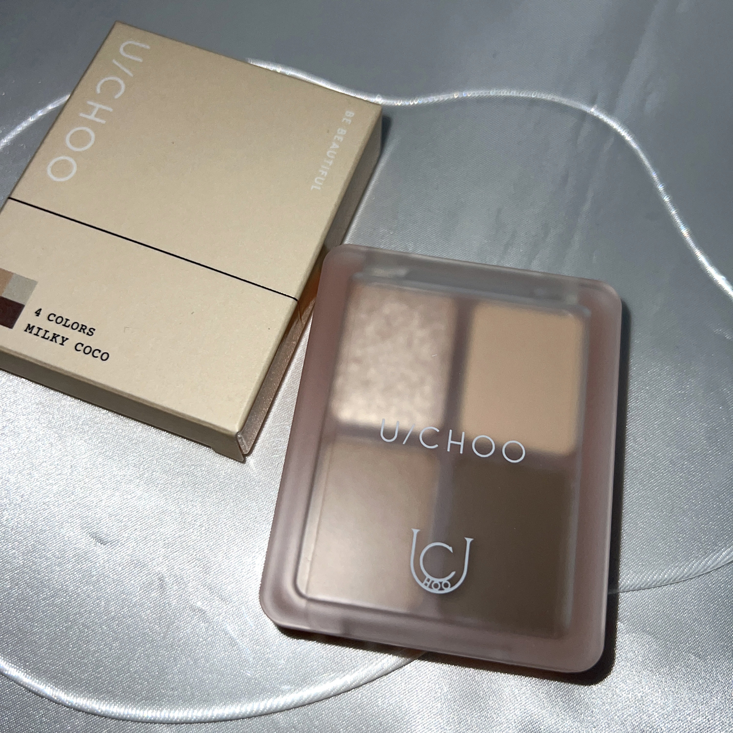  グラム アイ シャドウ ミルキーココ(MILKY COCO)/U/CHOO/アイシャドウパレットを使ったクチコミ（2枚目）