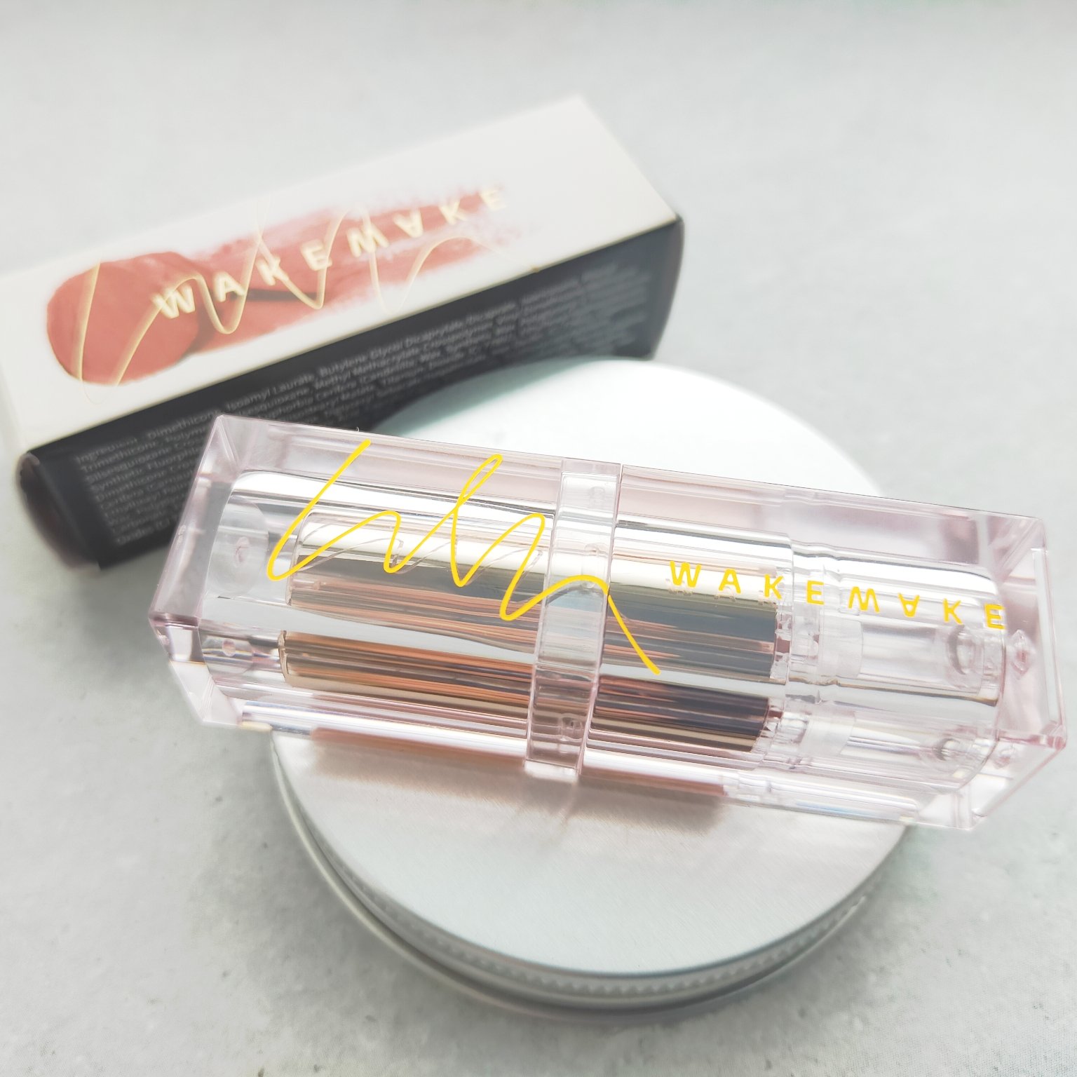 ヌーディーベルベットリップ/wakemake/口紅を使ったクチコミ（1枚目）