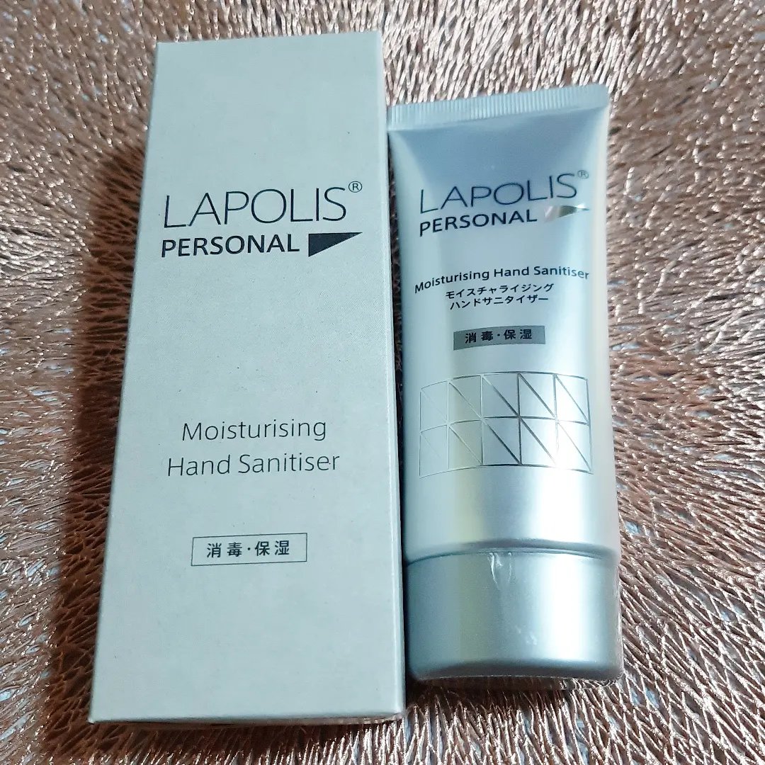 モイスチャライジングハンドサニタイザー/LAPOLIS®/ハンドクリームを使ったクチコミ（1枚目）