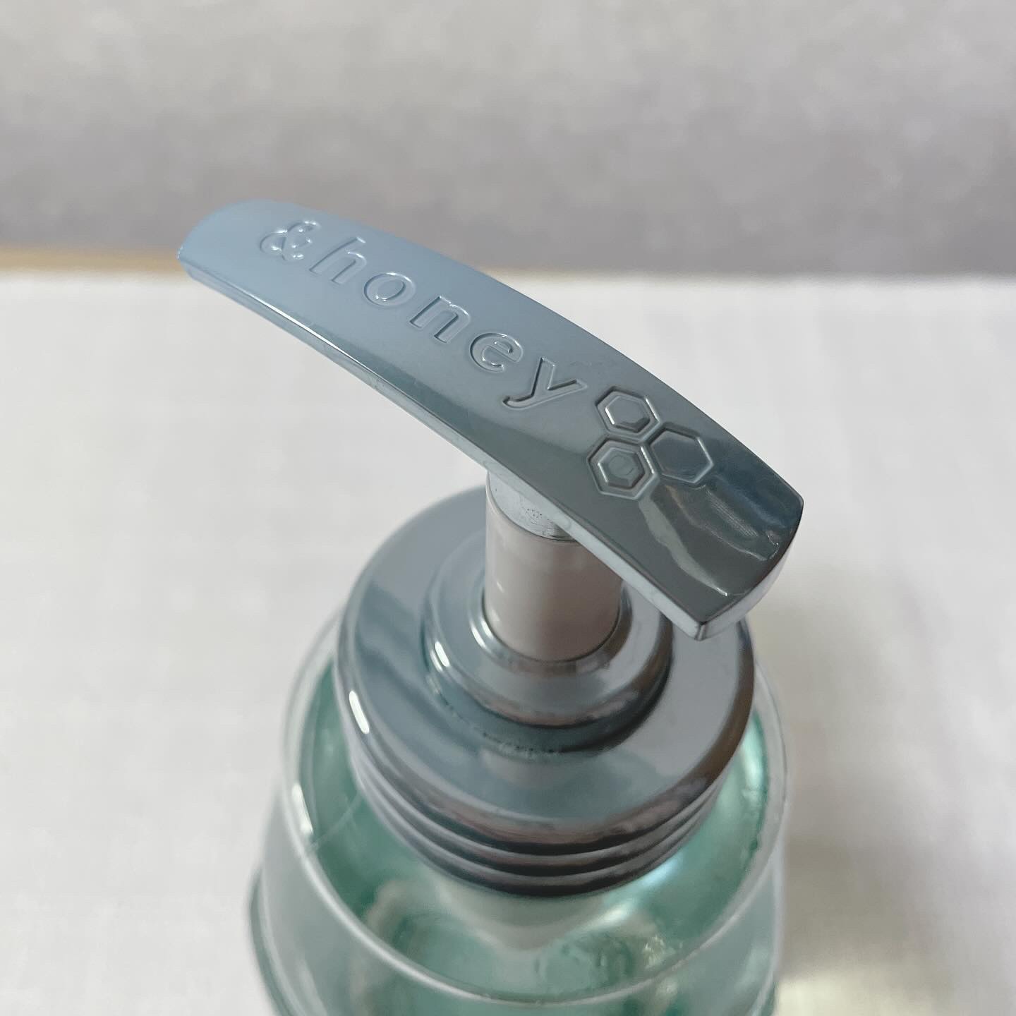 サボンクリア ジェルボディウォッシュ 本体500ml/&honey/ボディソープを使ったクチコミ（2枚目）