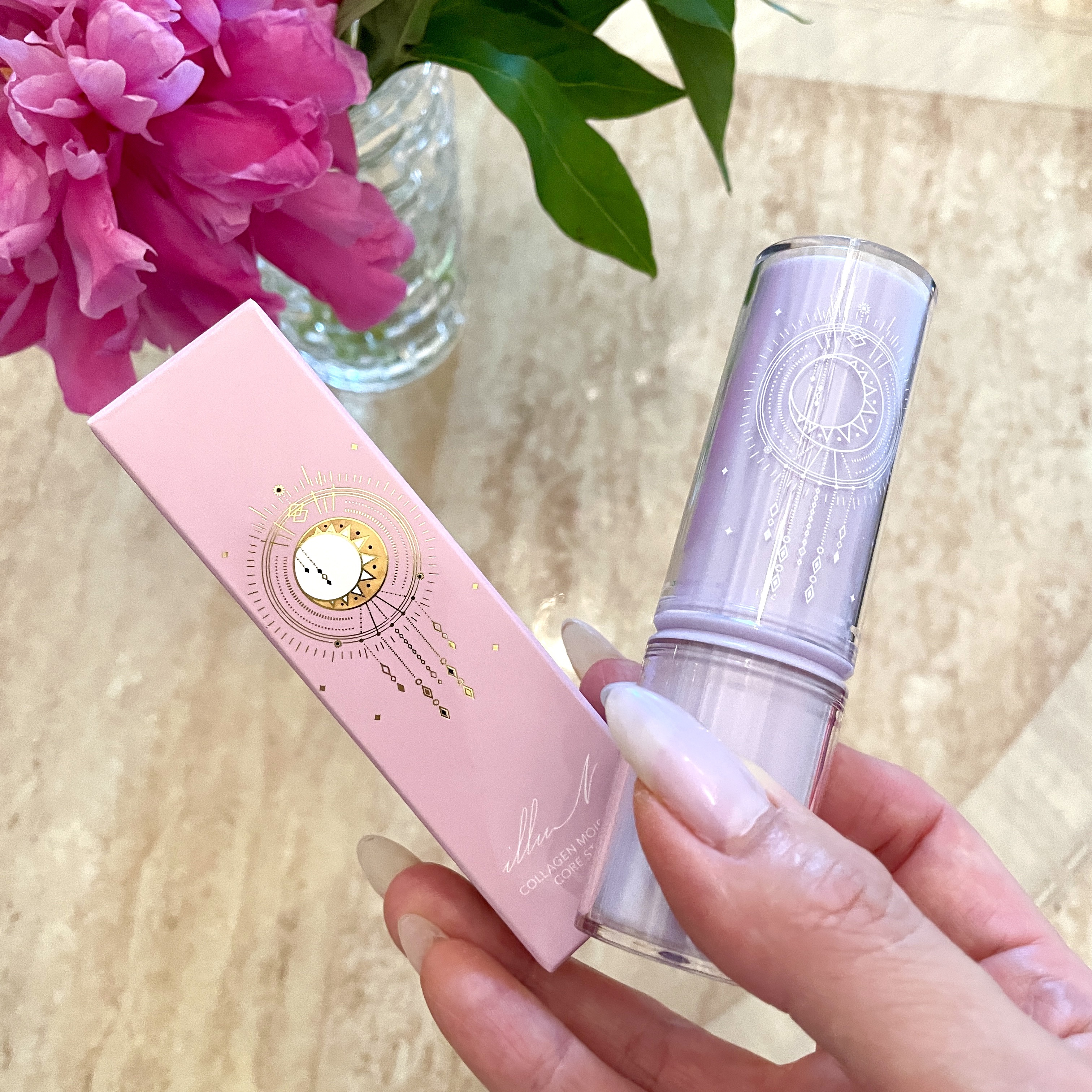 コラーゲンモイスチャーコアスティック/illuN/美容液を使ったクチコミ（1枚目）