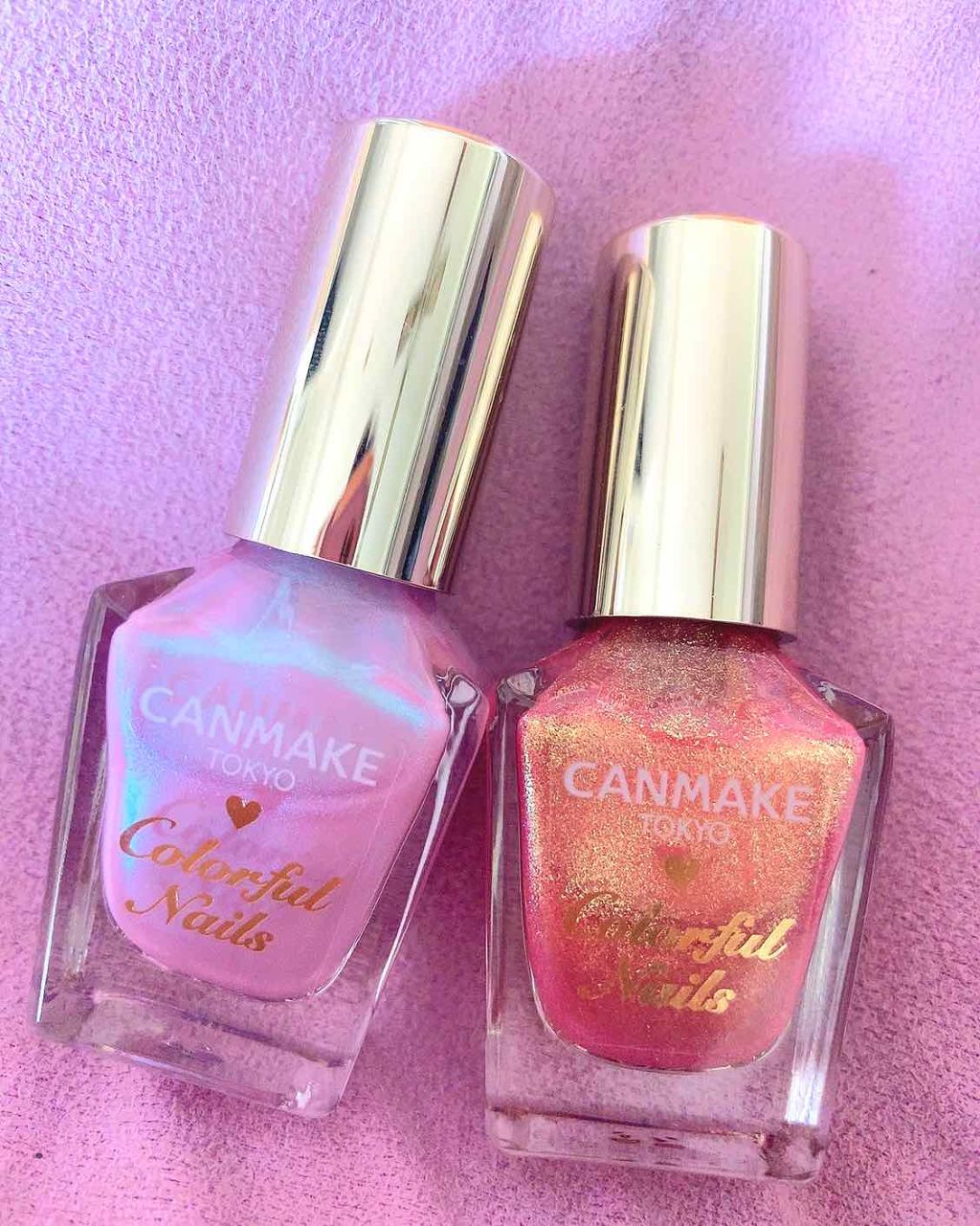 カラフルネイルズ/キャンメイク/マニキュアを使ったクチコミ(2枚目)