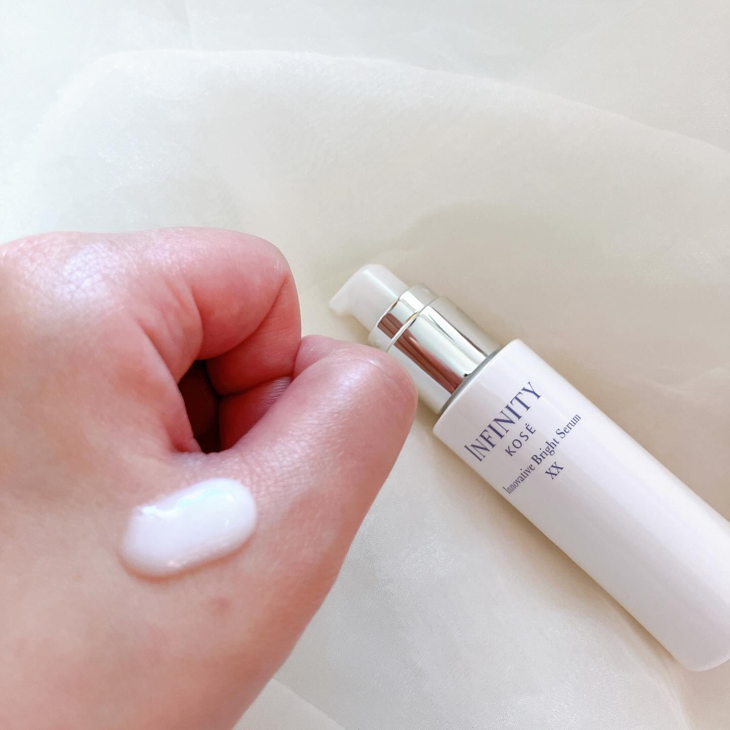 イノベイティブ ブライト セラム XX/インフィニティ/美容液を使ったクチコミ（3枚目）
