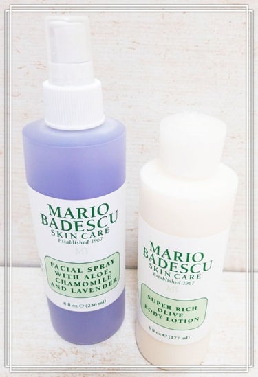 Facial Spray With Aloe, Herbs & Rose Water/マリオバデスキュー (海外)/化粧水を使ったクチコミ（1枚目）