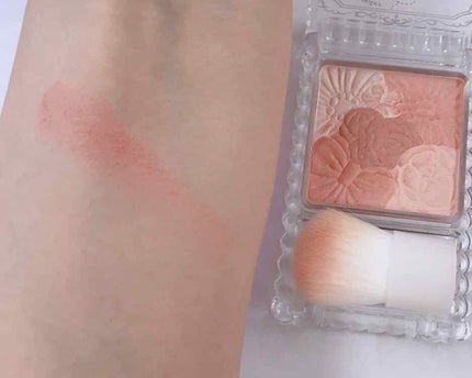 グロウフルールチークス/キャンメイク/パウダーチークを使ったクチコミ(4枚目)