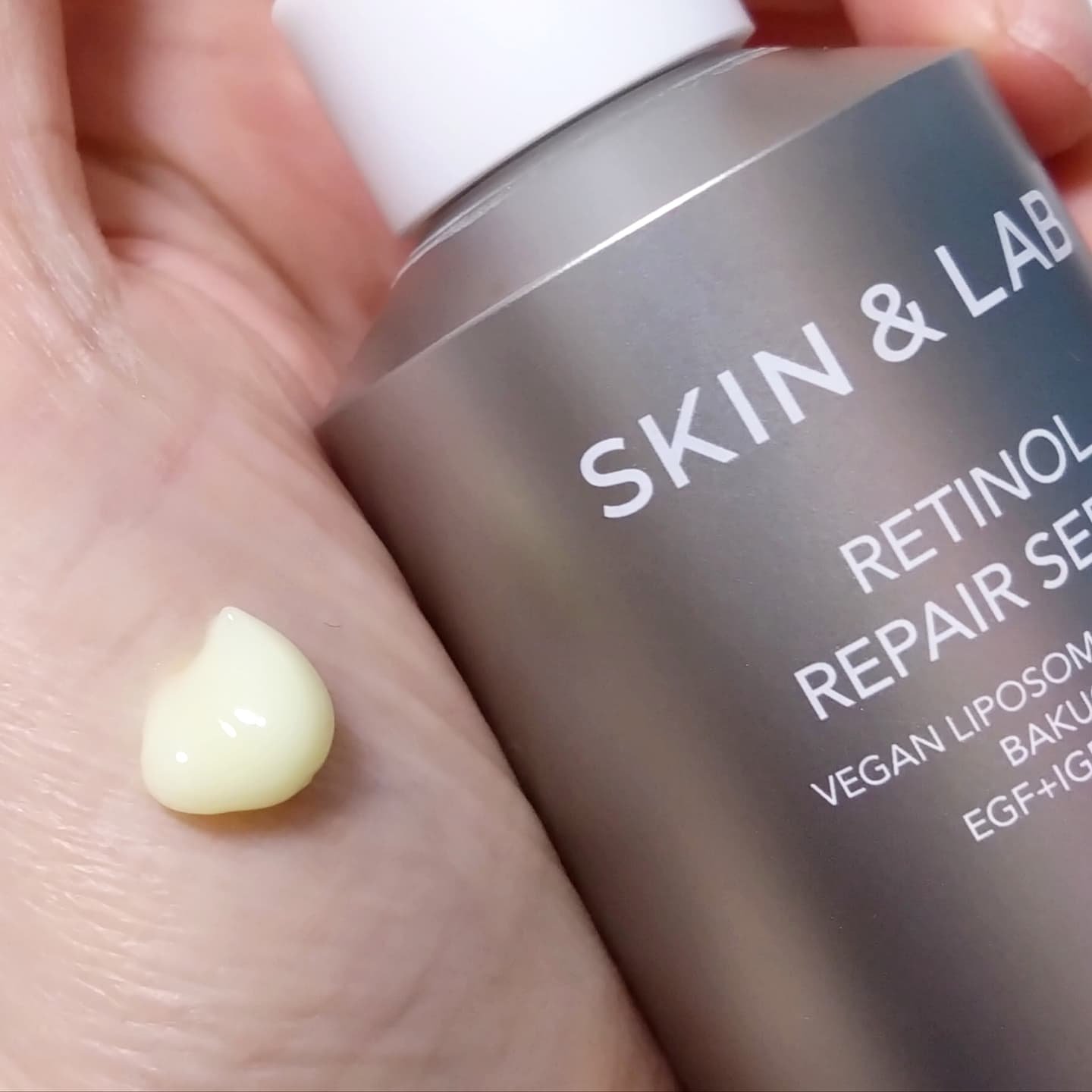 ヴィーガンリポソームレチノールセラム/SKIN&LAB/美容液を使ったクチコミ（1枚目）
