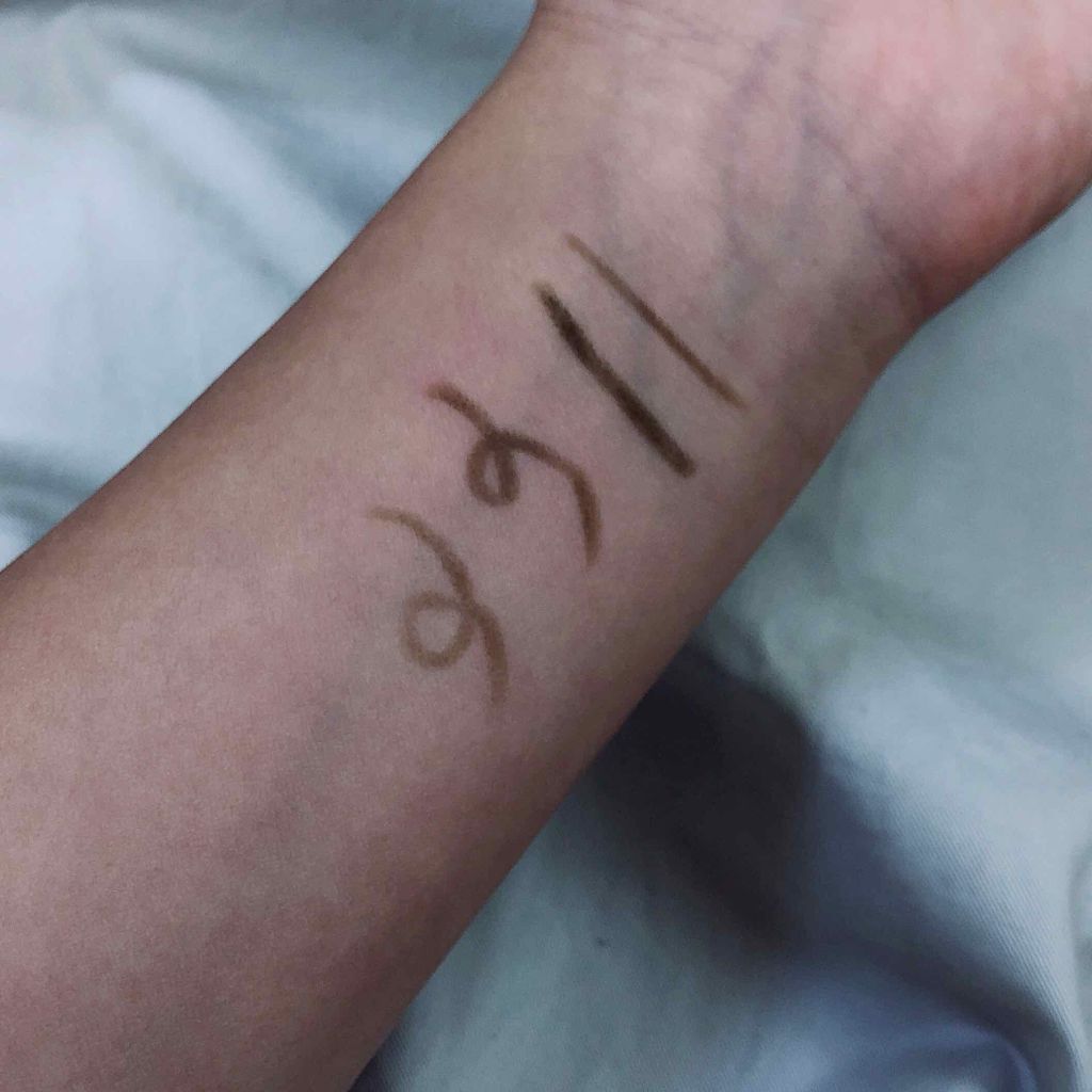 エルファープロフェッショナルアイライナー ブラウン/DAISO/ペンシルアイライナーを使ったクチコミ(2枚目)