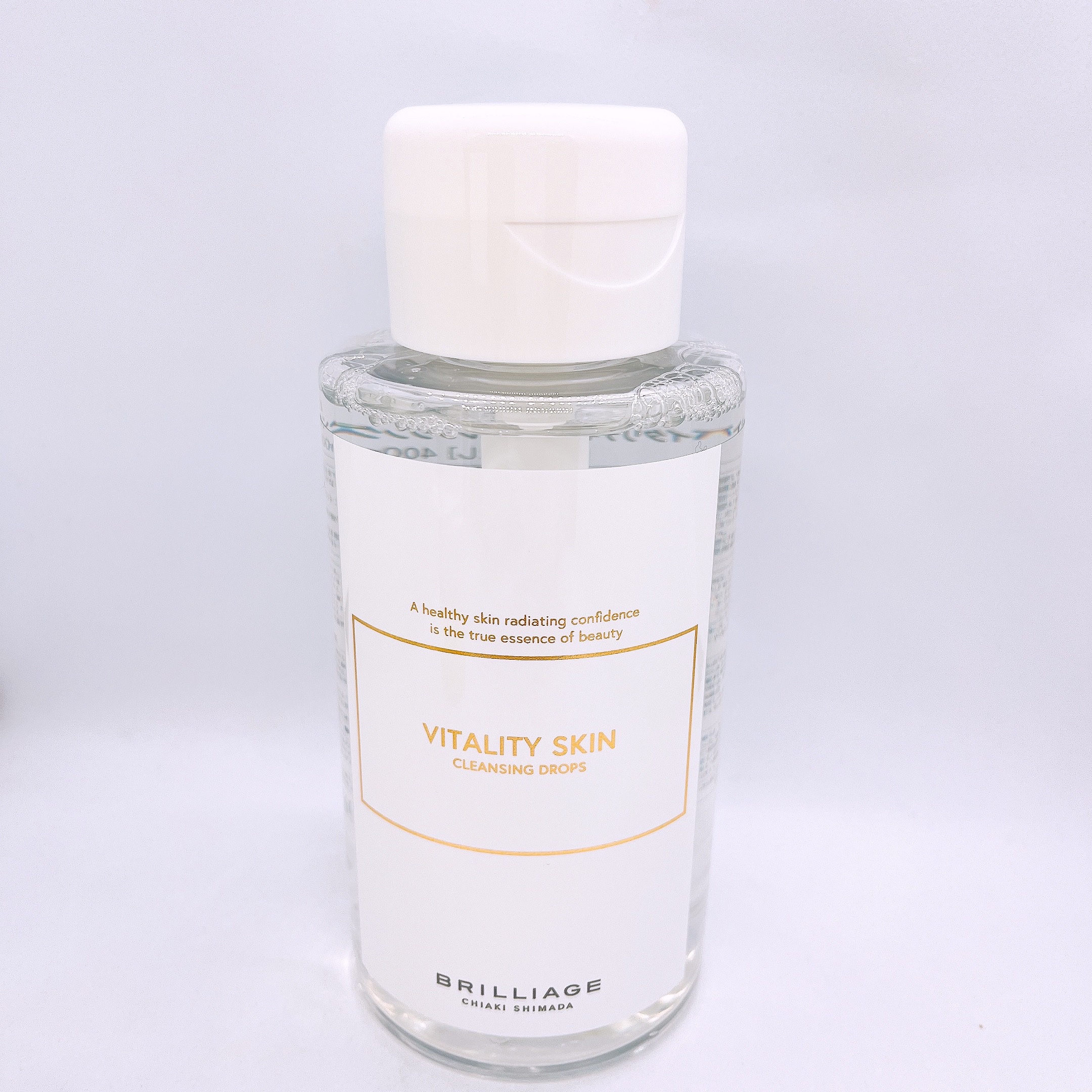 バイタリティ スキン クレンジングドロップス (クレンジングウォーター)/ブリリアージュ/クレンジングウォーターを使ったクチコミ（2枚目）