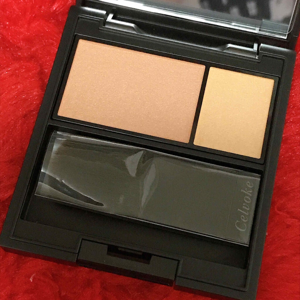 セルヴォーク カムフィー ブラッシュ/Celvoke/パウダーチークを使ったクチコミ(2枚目)