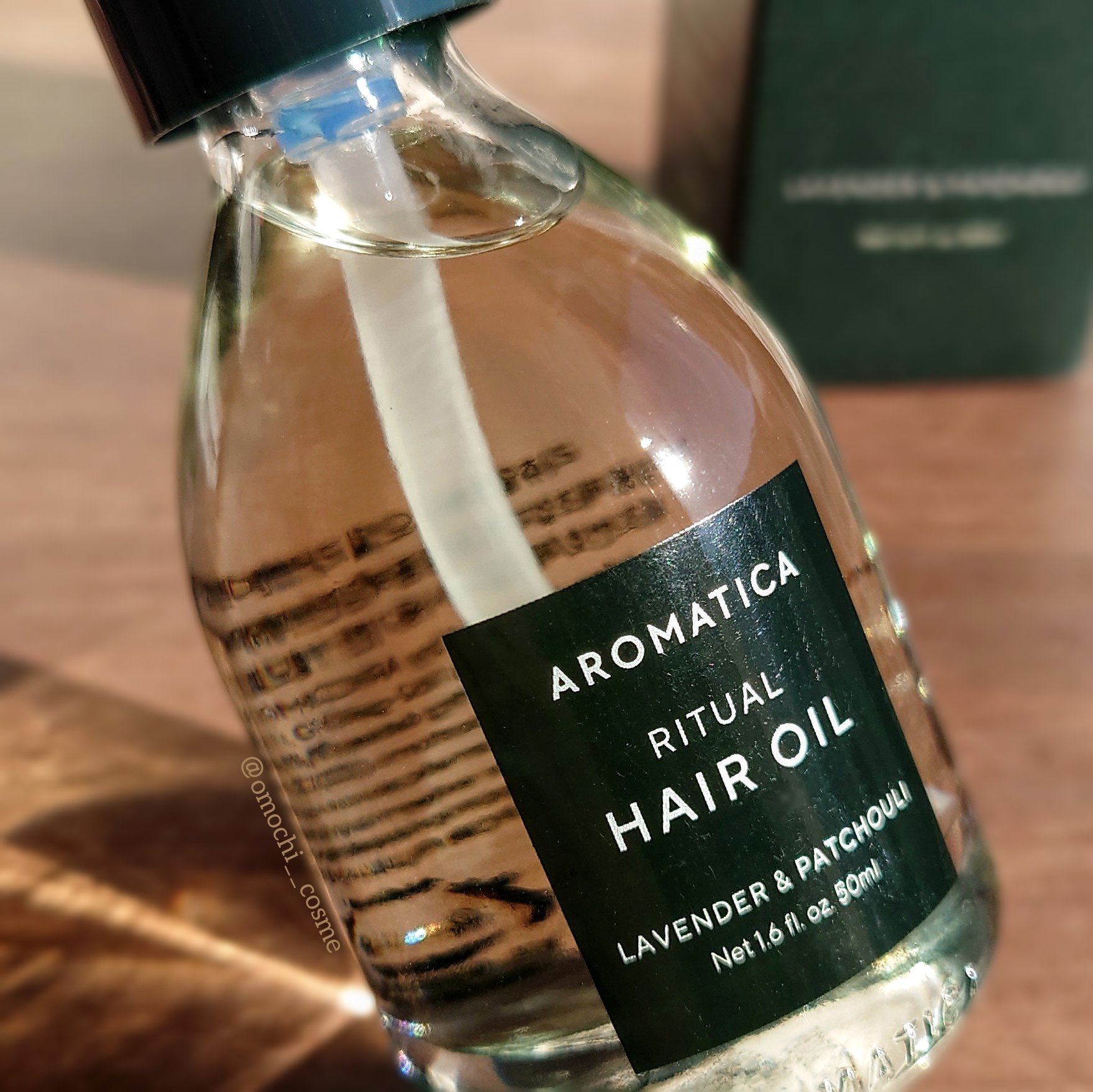 リチュアルヘアオイルラベンダー＆パチョリ/AROMATICA/ヘアオイルを使ったクチコミ（3枚目）