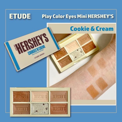 ハーシー プレイカラーアイズミニ/ETUDE/アイシャドウパレットを使ったクチコミ(1枚目)