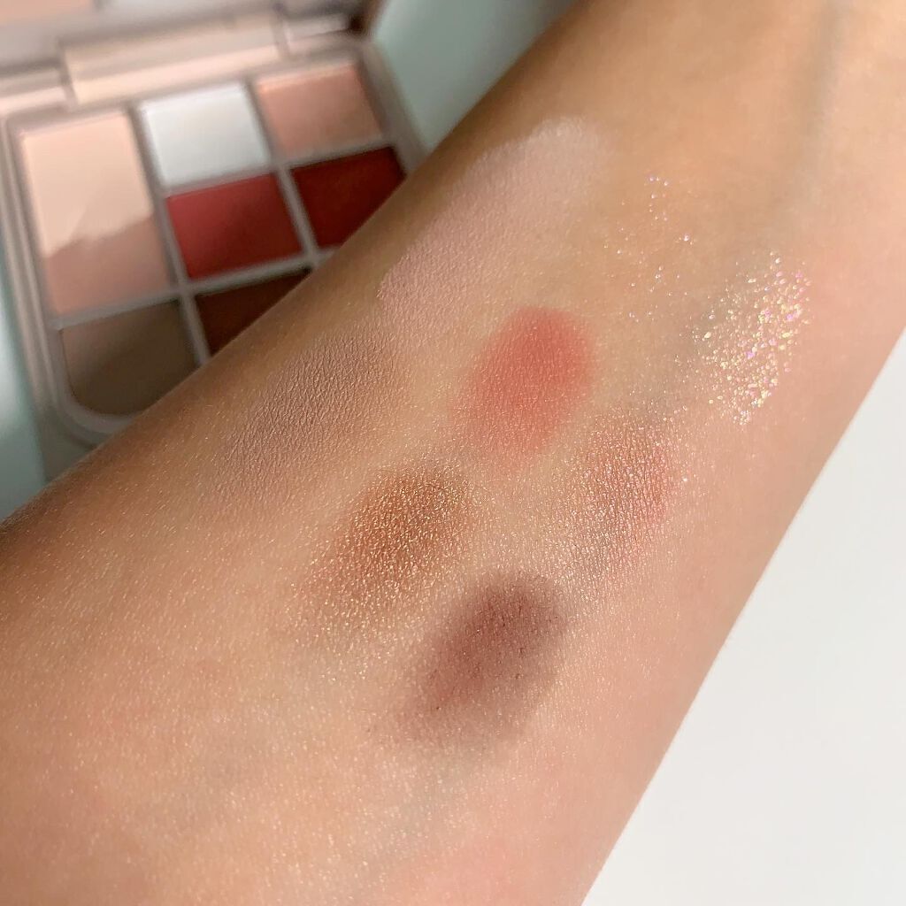 ドットオンムードアイパレット/Heart Percent/アイシャドウパレットを使ったクチコミ（3枚目）