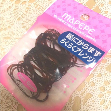 リングゴム 36P/マペペ/ヘアアクセサリーを使ったクチコミ(1枚目)