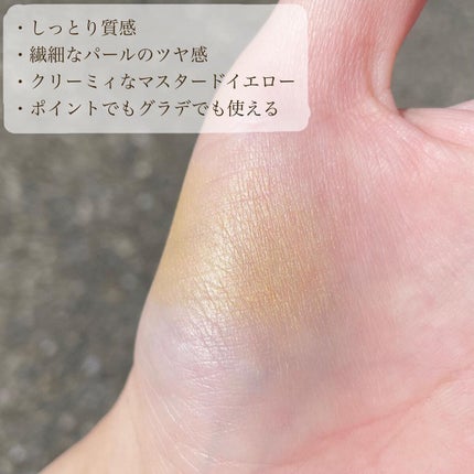 ワンダークリエイション /ブリリアージュ/単色アイシャドウを使ったクチコミ(3枚目)