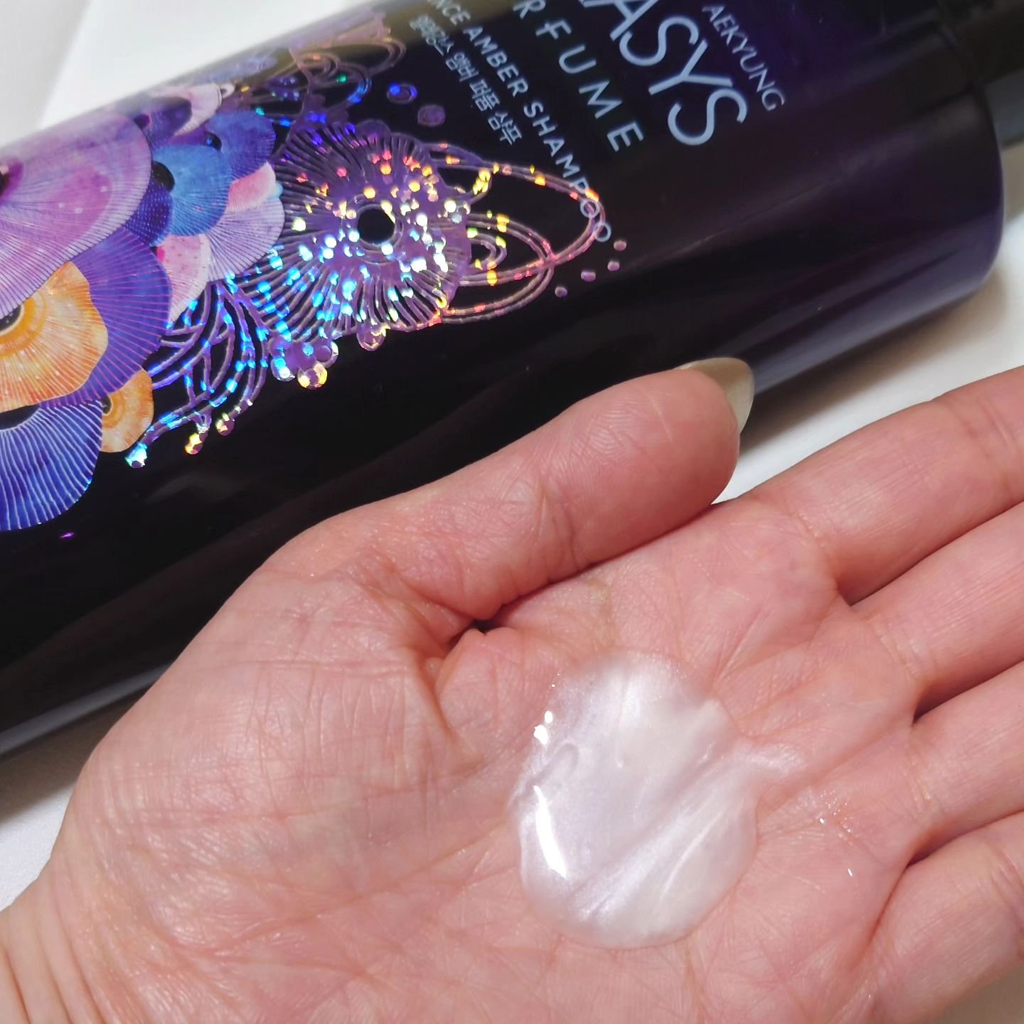 パフューム エレガンスアンバー シャンプー&コンディショナー/KERASYS/シャンプー・コンディショナーを使ったクチコミ（2枚目）