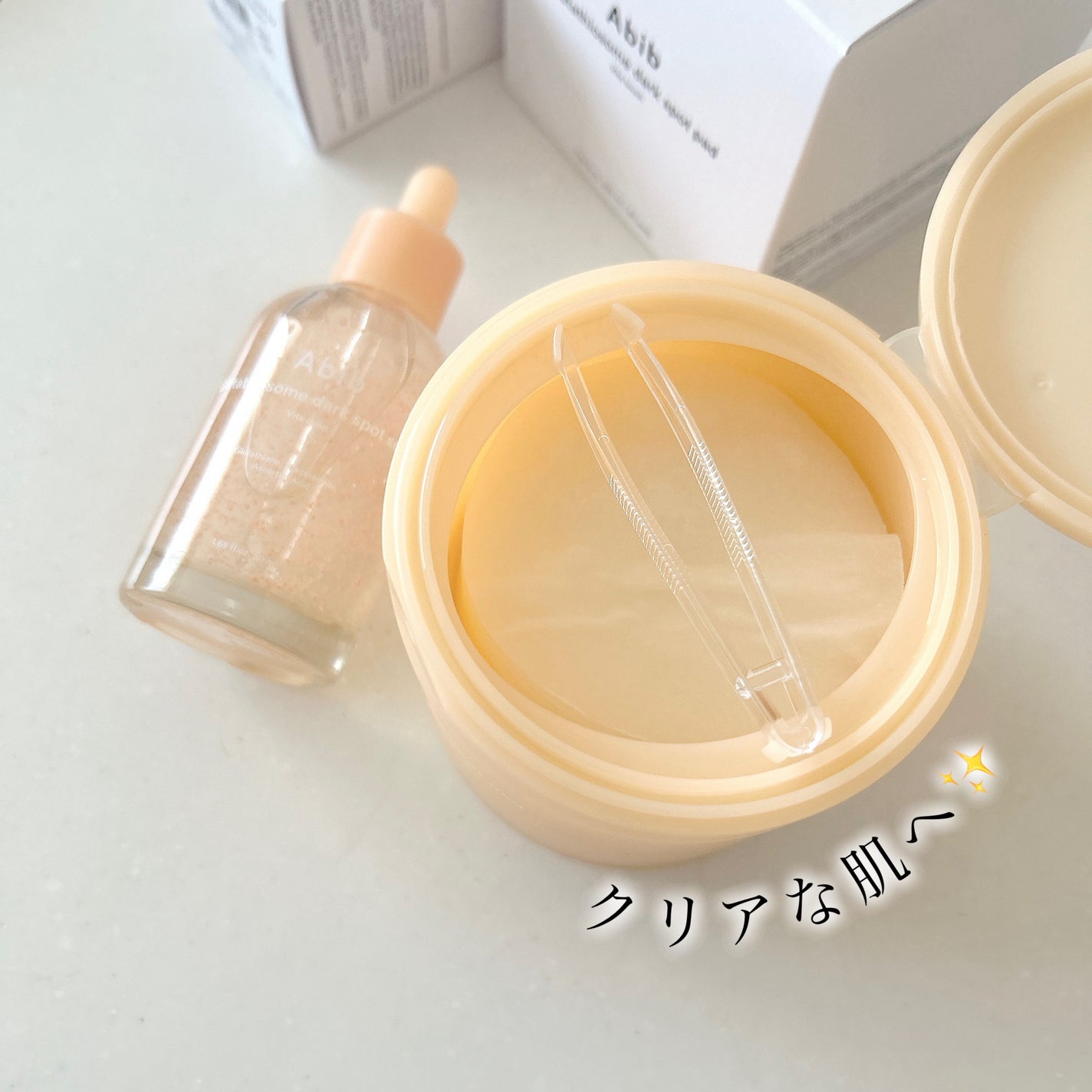 アビブ グルタチオンソームダークスポットセラムビタドロップ/Abib /美容液を使ったクチコミ(6枚目)