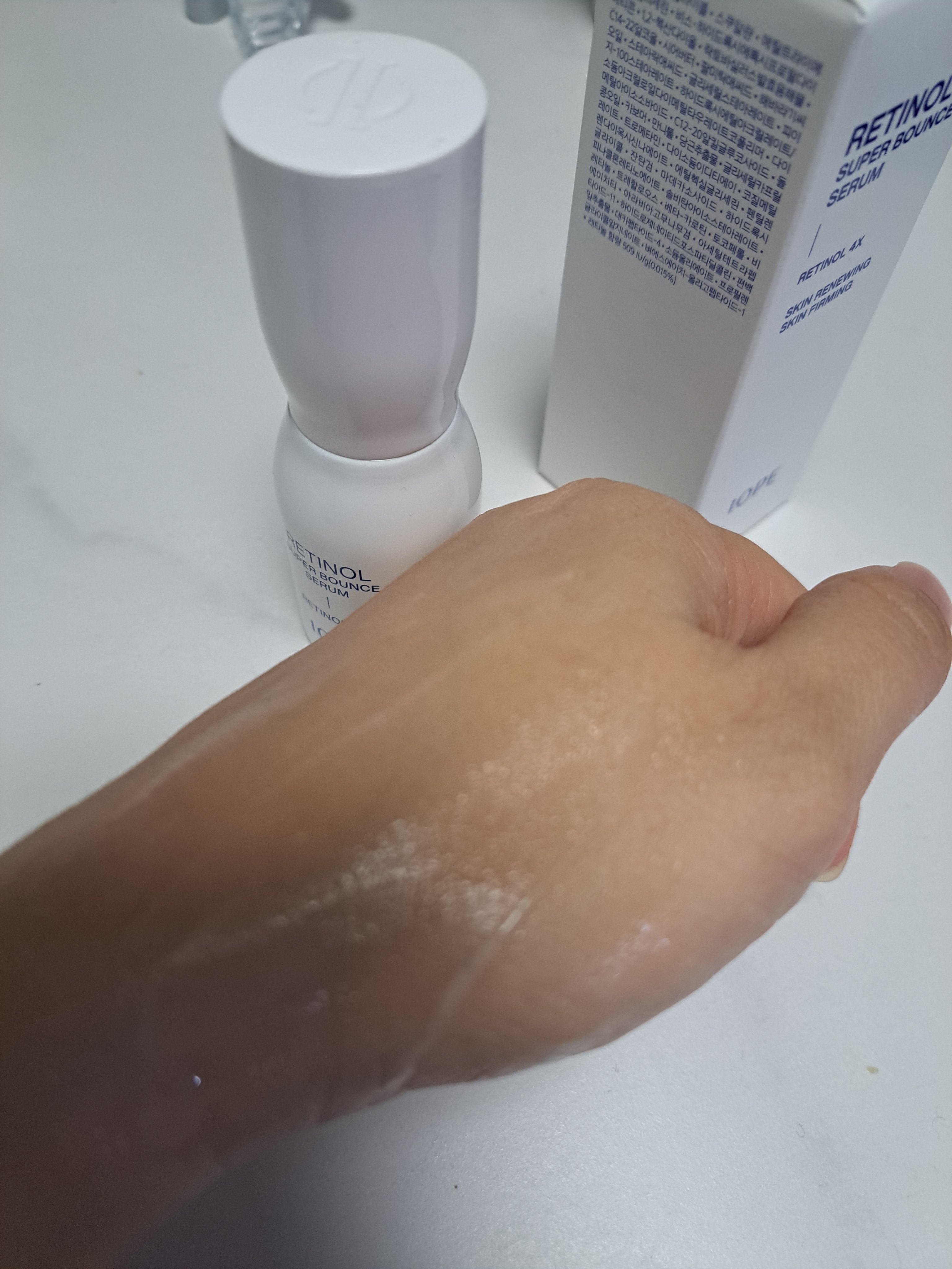 レチノール スーパーバウンス セラム/IOPE/美容液を使ったクチコミ（3枚目）