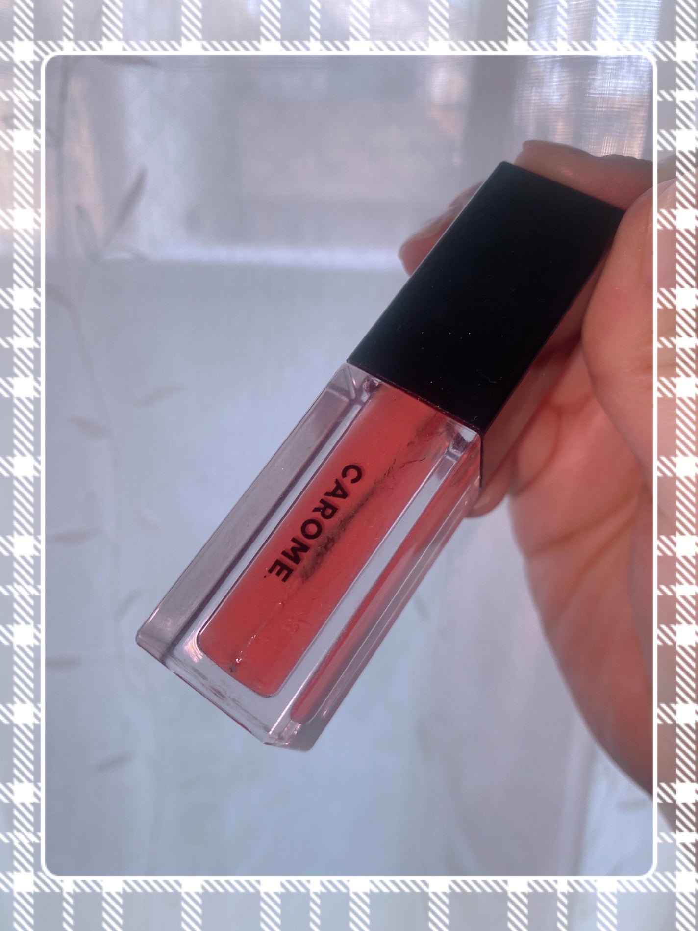 ブルーミングリップグロウ/CAROME./口紅を使ったクチコミ(1枚目)