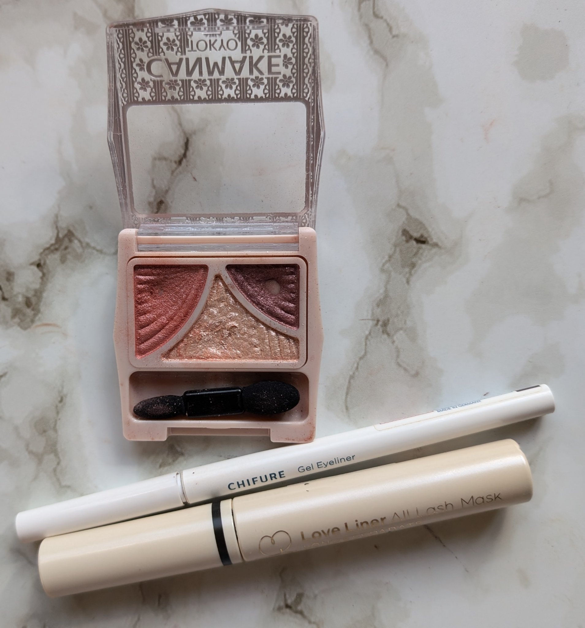 ジューシーピュアアイズ/キャンメイク/アイシャドウパレットを使ったクチコミ（1枚目）