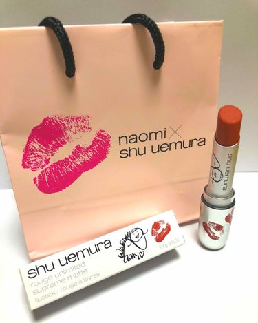 



#shu uemura

ルージュ アンリミテッド 
シュプリーム マット

OR584


８月１日発売の渡辺ナオミさんとの
コラボリップ！！
5色発売された内の1色を買いました😊

全て限定