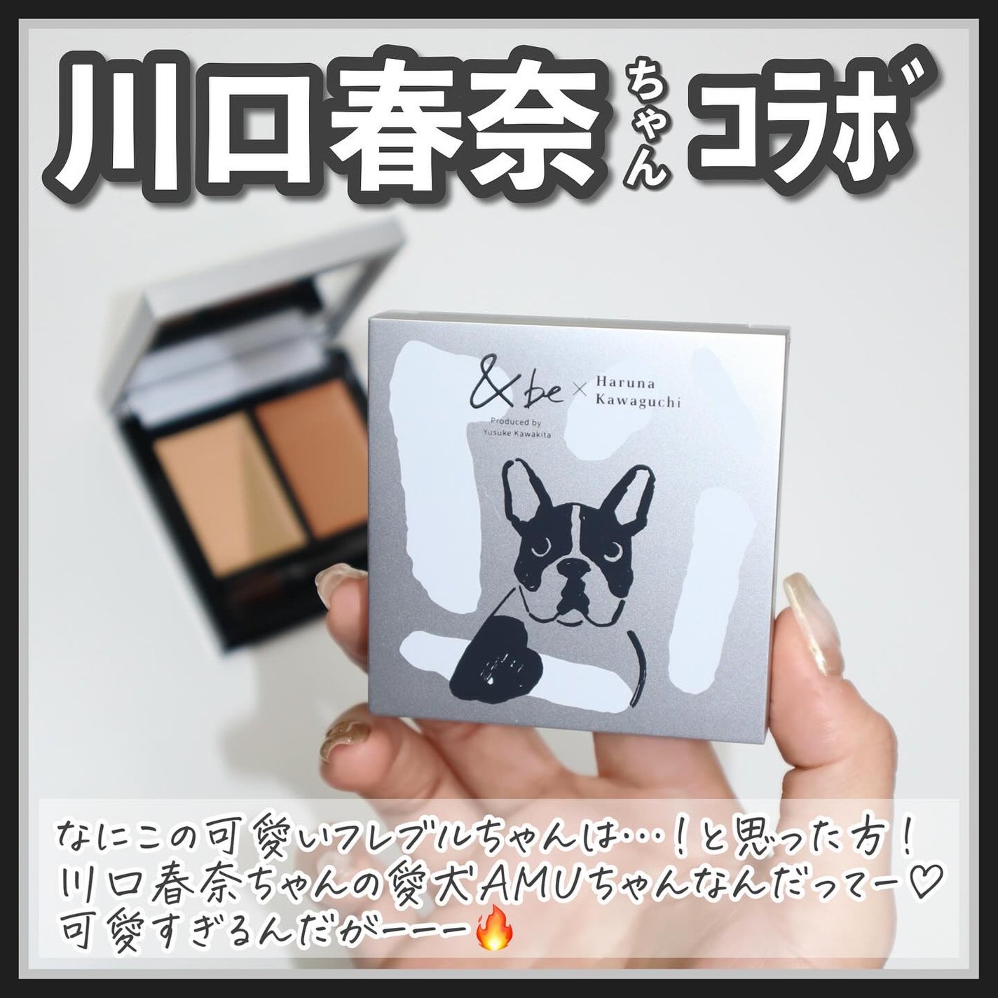 &be ファンシーラー/&be/パレットコンシーラーを使ったクチコミ(3枚目)