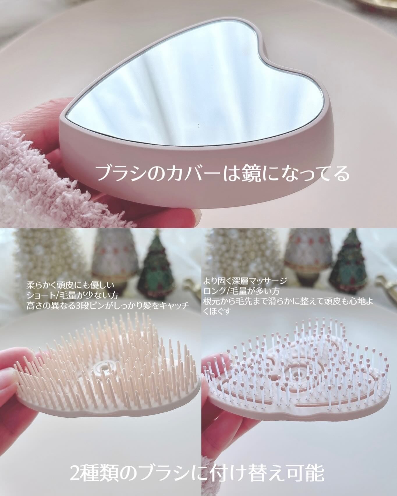 グロウケアブラシ/ANLAN/ヘアブラシを使ったクチコミ(7枚目)