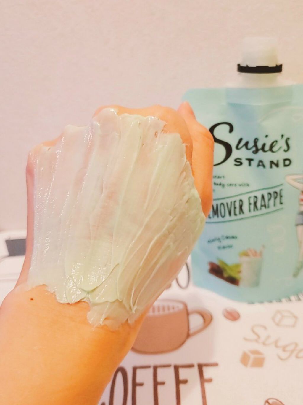 リムーバーフラペ/スージースタンド/除毛クリームを使ったクチコミ(4枚目)