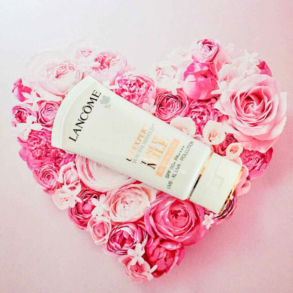 UV エクスペール トーン アップ ローズ/LANCOME/日焼け止め・UVケアを使ったクチコミ（1枚目）