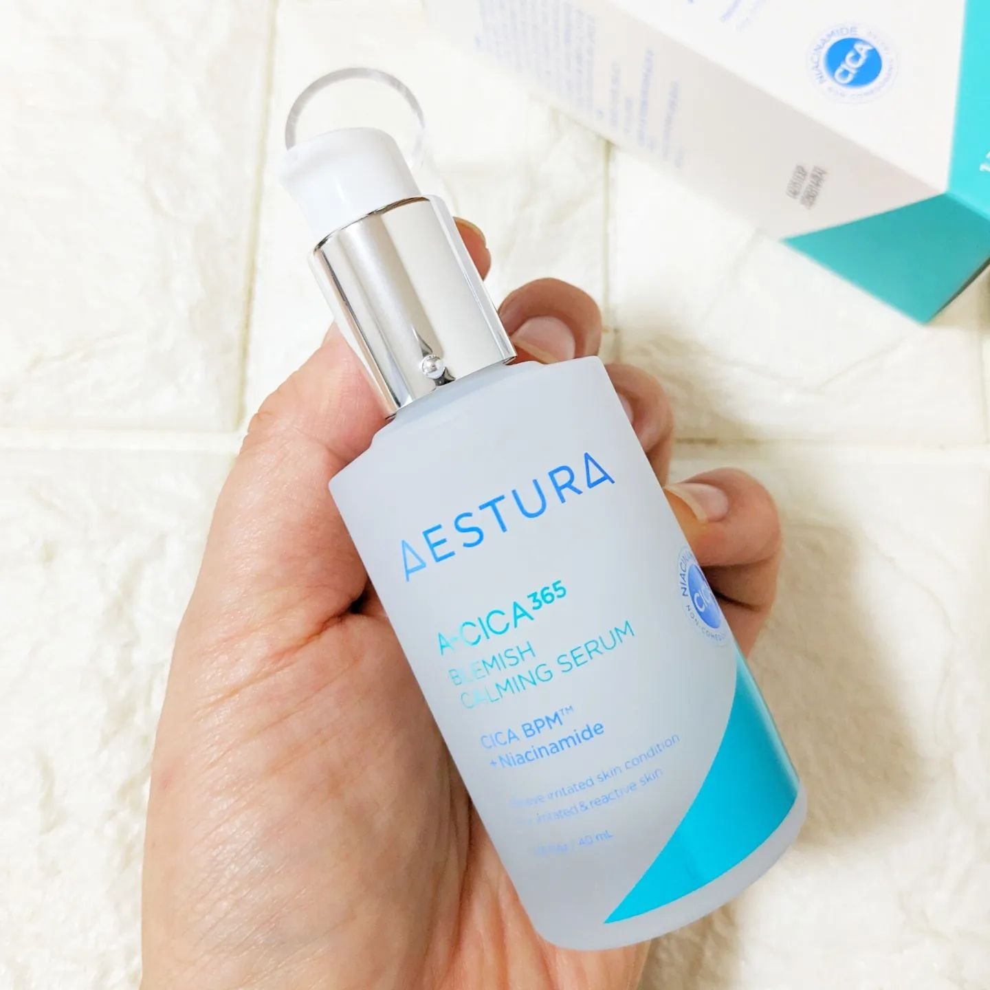 エイシカ365マイクロセラム/AESTURA/美容液を使ったクチコミ（2枚目）