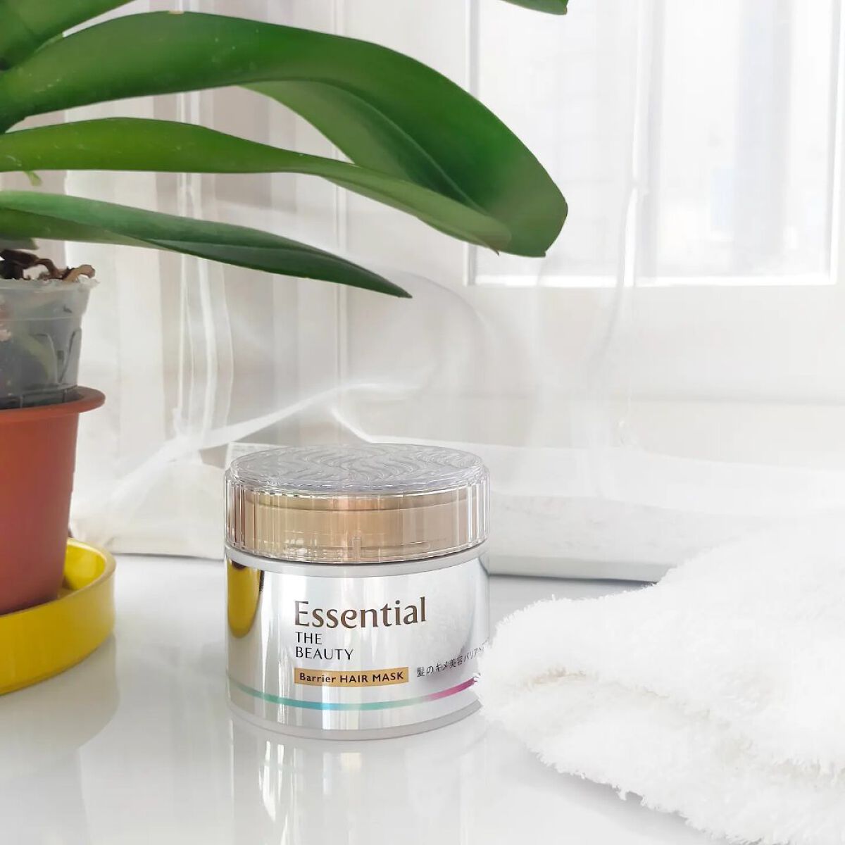 Essential THE BEAUTY 髪のキメ美容バリアヘアマスク/エッセンシャル/ヘアマスク・ヘアパックを使ったクチコミ（1枚目）