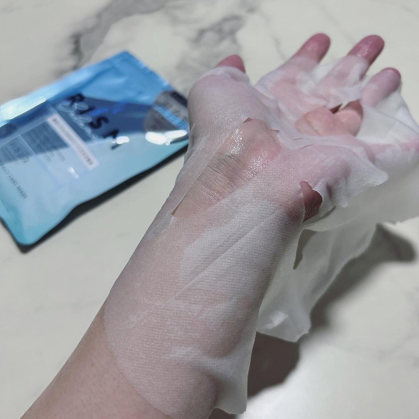 デイリーケアマスク バランス/RISM/シートマスク・パックを使ったクチコミ(5枚目)