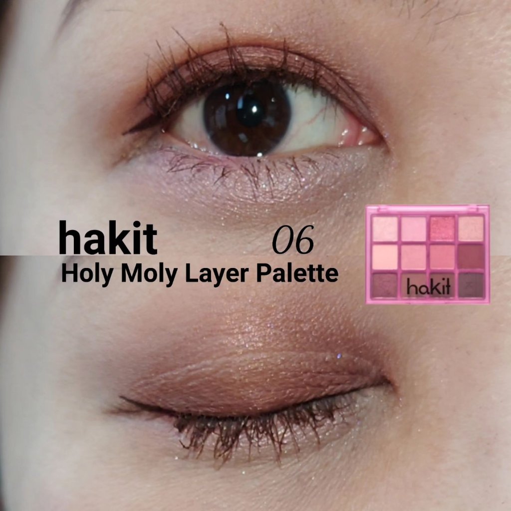 ホーリーモリーレイヤーパレット 06 プラムダイブ/HAKIT/アイシャドウパレットを使ったクチコミ（1枚目）
