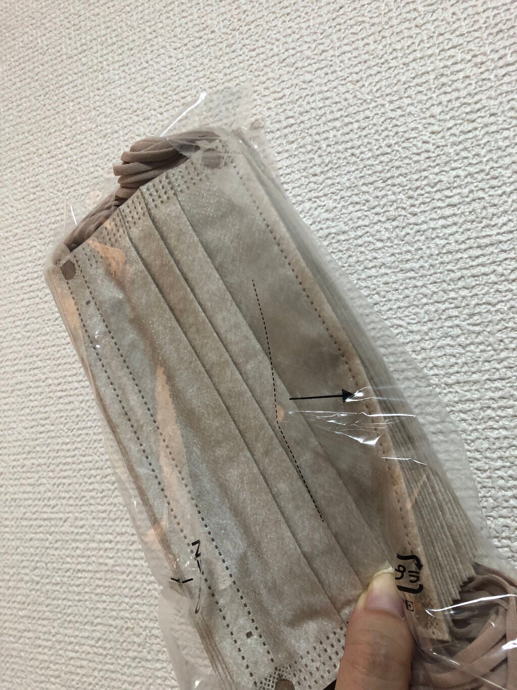 NON-WOVEN FACE MASK/3COINS/マスクを使ったクチコミ(2枚目)