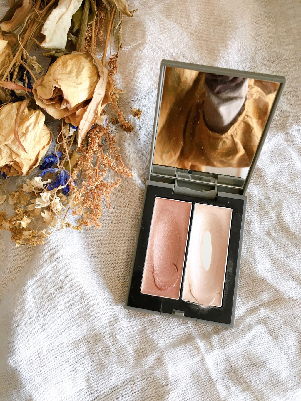 THREE シマリング グロー デュオ/THREE/クリームハイライトを使ったクチコミ(1枚目)