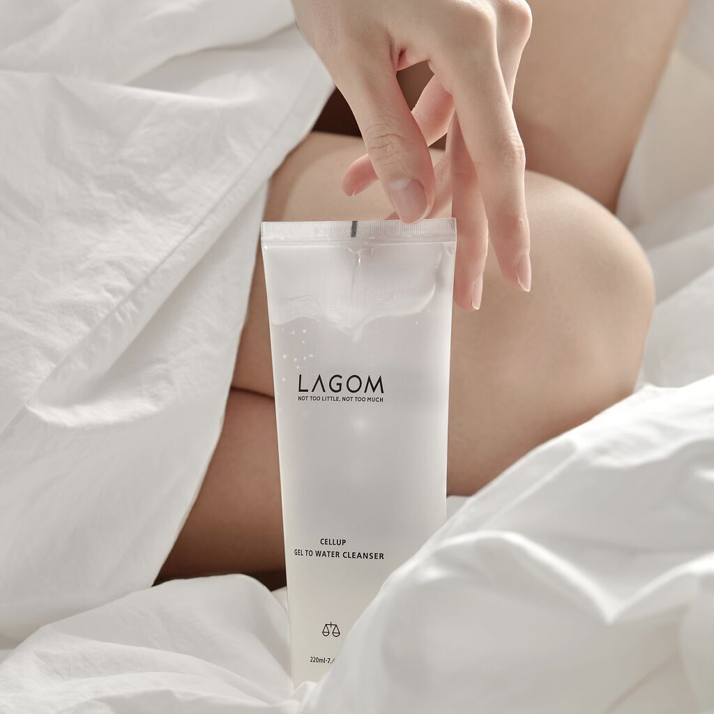 ラゴム ジェルトゥウォーター クレンザー(朝用洗顔)/LAGOM /その他洗顔料を使ったクチコミ（2枚目）