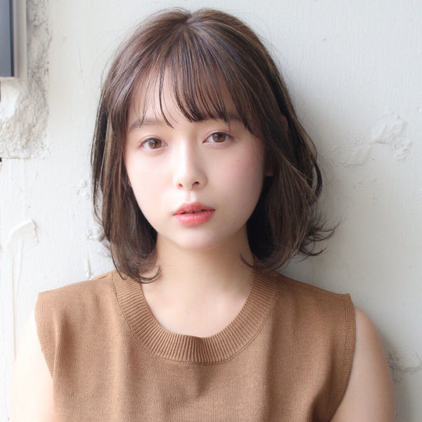 ゆるふわボブヘア