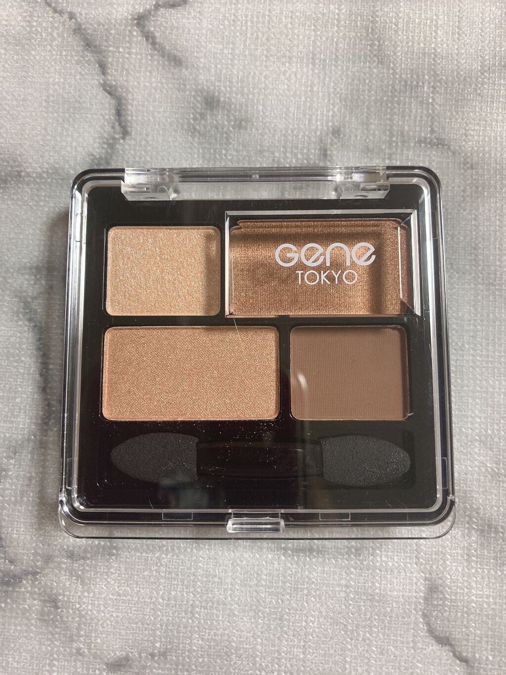 リラクシーアイシャドウ/GENE TOKYO/アイシャドウパレットを使ったクチコミ(1枚目)