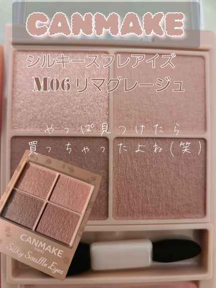 シルキースフレアイズ(マットタイプ)/キャンメイク/アイシャドウパレットを使ったクチコミ(1枚目)