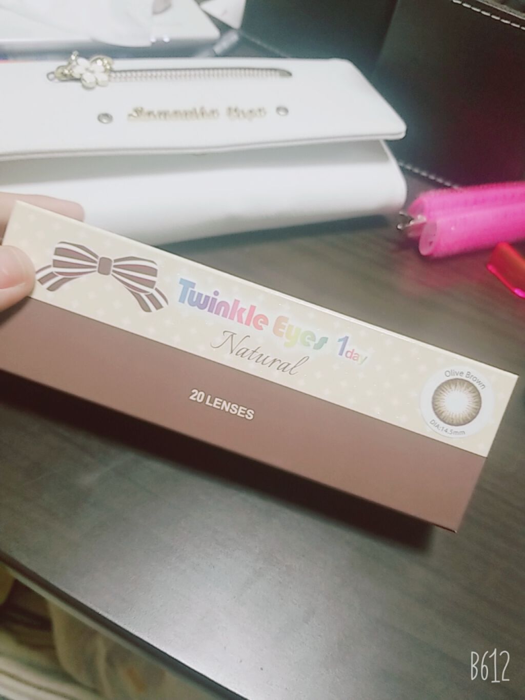 トゥインクルアイズ 1day ナチュラル/TwinkleEyes/ワンデー（１DAY）カラコンを使ったクチコミ（1枚目）