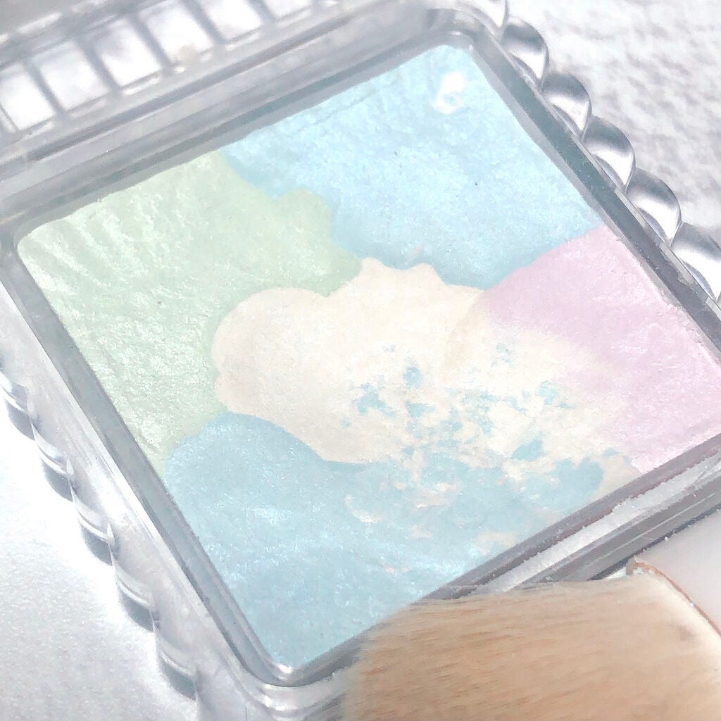 シャイニーパウダー N/excel/プレストパウダーを使ったクチコミ(10枚目)