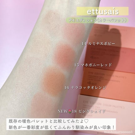 エテュセ アイエディション(カラーパレット)/ettusais/アイシャドウパレットを使ったクチコミ(10枚目)