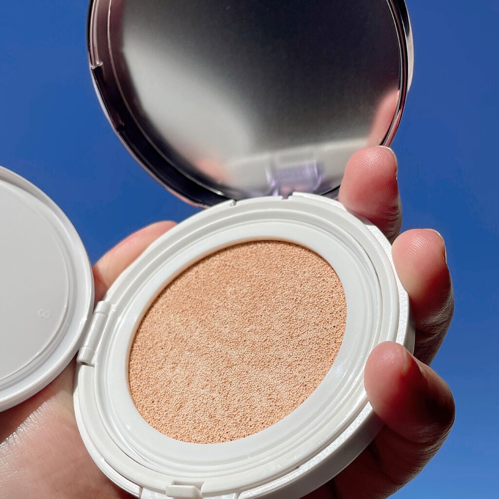 パンテノールバリアクッション/COSNORI/クッションファンデーションを使ったクチコミ(4枚目)