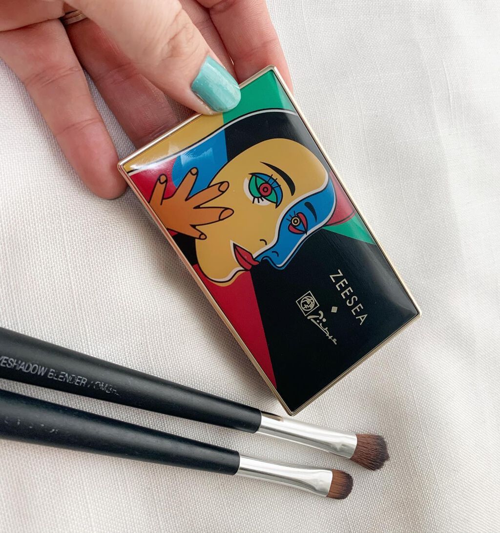 ZEESEA ×PICASSO COLOREYESHADOW/ZEESEA/アイシャドウパレットを使ったクチコミ(1枚目)