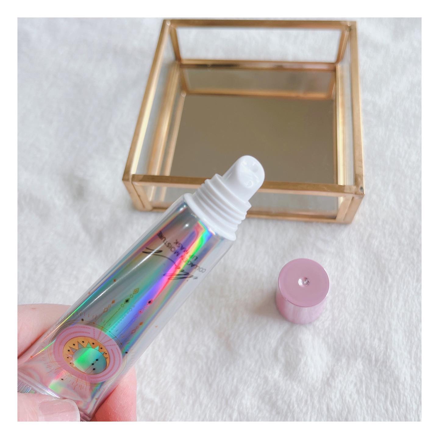 イリュン コラーゲンモイスチャーリップマスク/illuN/リップマスクを使ったクチコミ（2枚目）