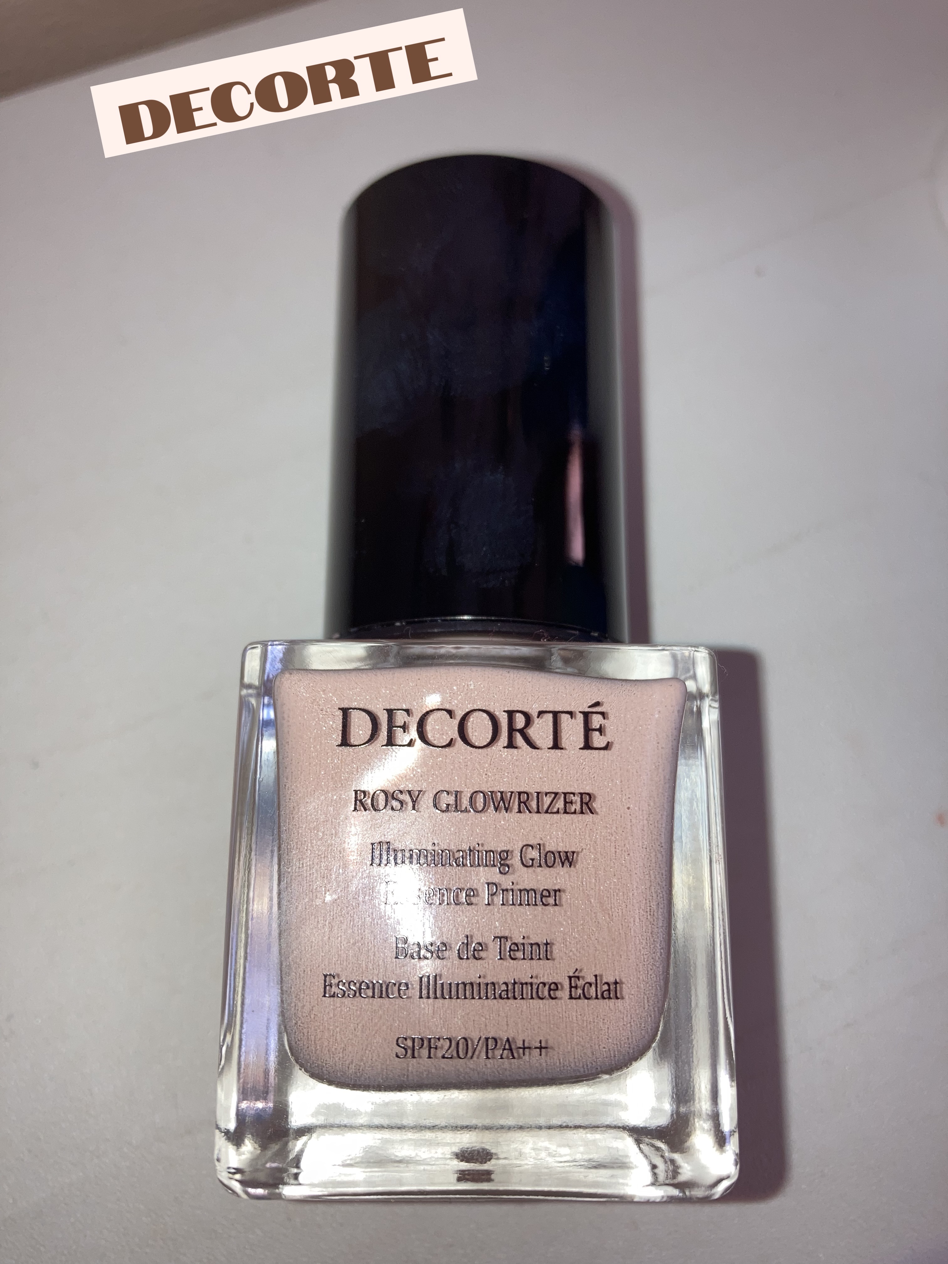 ロージー グロウライザー/DECORTÉ/化粧下地を使ったクチコミ（1枚目）