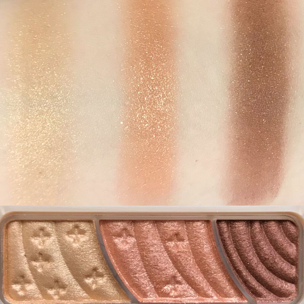 トーンアップアイシャドウ/CEZANNE/アイシャドウパレットを使ったクチコミ(4枚目)