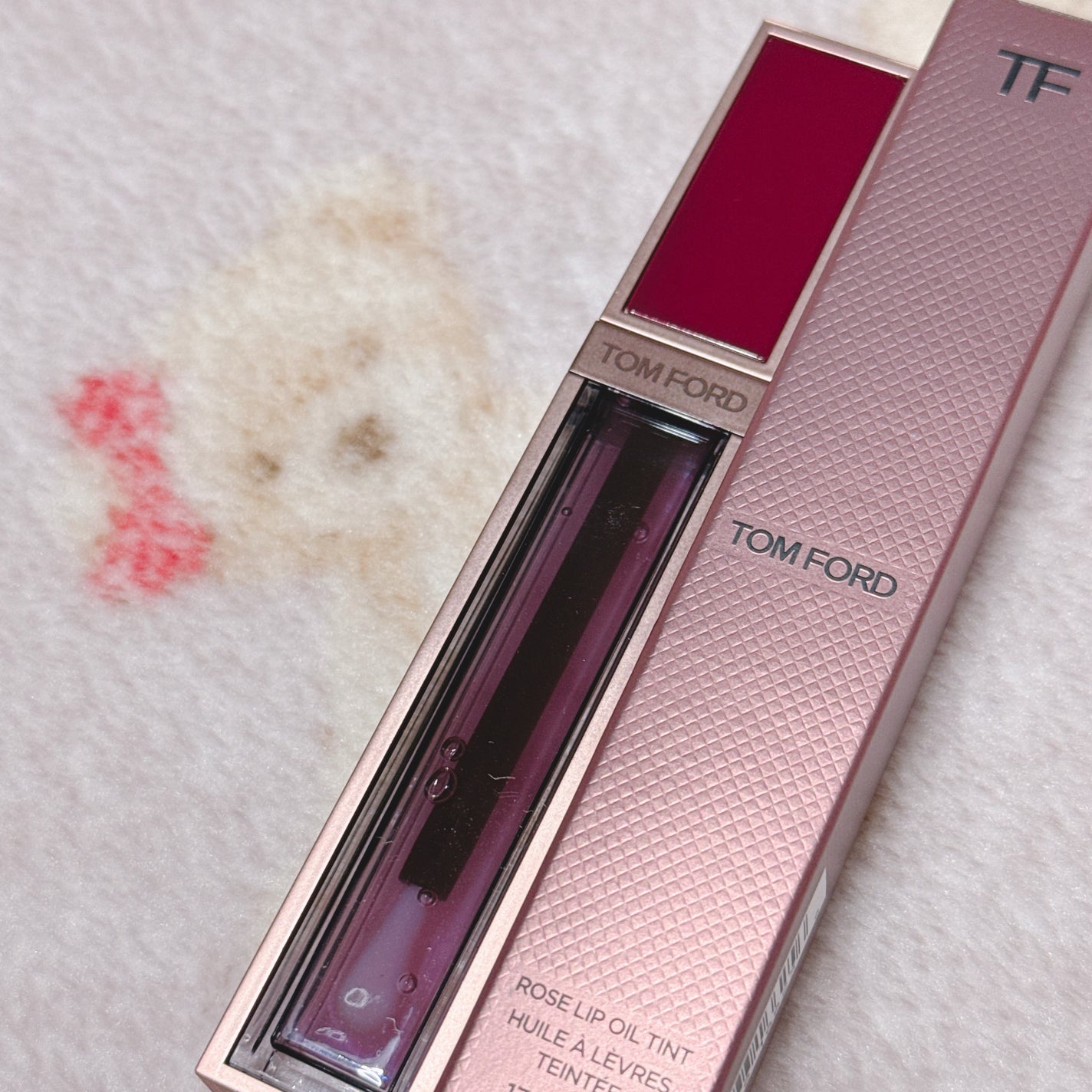 ローズ リップ オイル ティント/TOM FORD BEAUTY/リップティントを使ったクチコミ(1枚目)